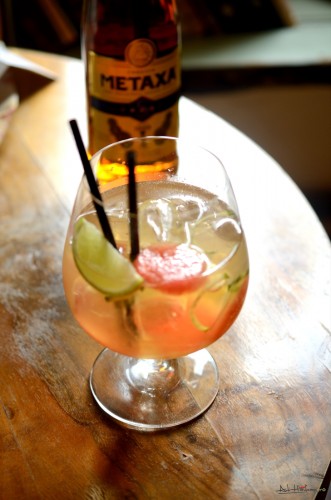Watermelon Metaxa Cooler