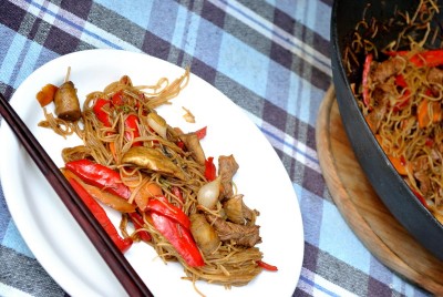 beef fried noodles 07