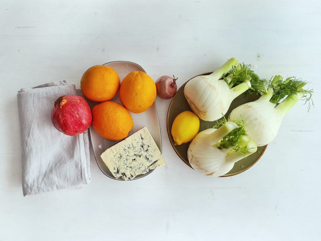 ingrediente pentru salată de fenicul